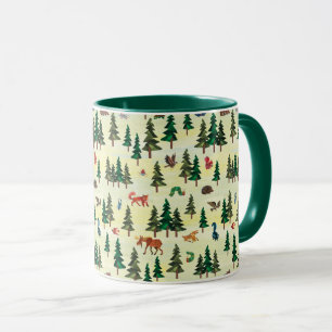 Eric Carle Ready for Forest Fun Pattern Mug