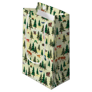 Eric Carle Ready for Forest Fun Pattern Small Gift Bag