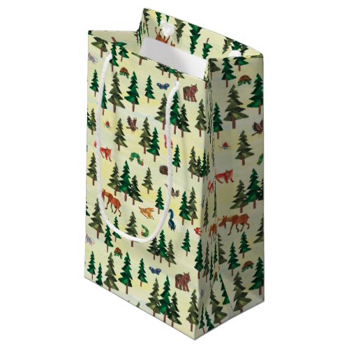 Eric Carle  Ready for Forest Fun Pattern Small Gift Bag