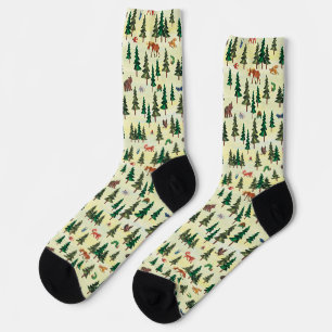 Eric Carle   Ready for Forest Fun Pattern Socks