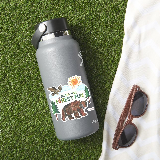 Eric Carle | Ready for Forest Fun Sticker (HydroFlask Insitu)