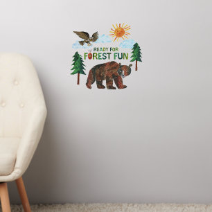 Eric Carle Ready for Forest Fun Wall Decal