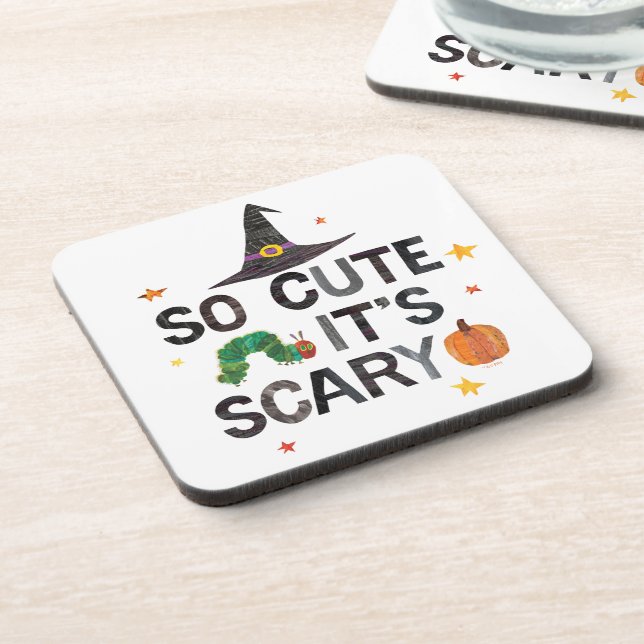Eric Carle | So Cute It's Scary Beverage Coaster (Left Side)