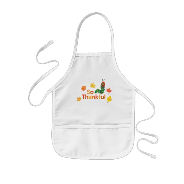 Eric Carle | So Thankful Caterpillar Kids' Apron (Front)