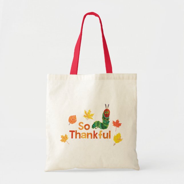 Eric Carle | So Thankful Caterpillar Tote Bag (Front)