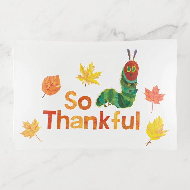 Eric Carle | So Thankful Caterpillar Trinket Tray (Front)