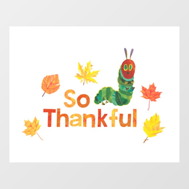 Eric Carle | So Thankful Caterpillar Wall Decal (Front)