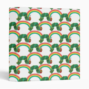 Eric Carle The Very Hungry Caterpillar Pattern 3 Ring Binder