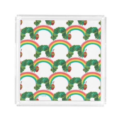 Eric Carle  The Very Hungry Caterpillar Pattern Acrylic Tray