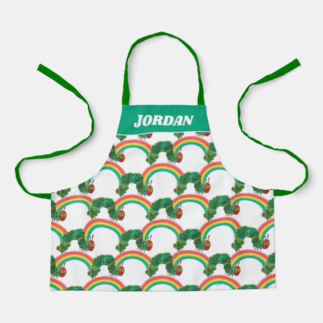 Eric Carle The Very Hungry Caterpillar Pattern Apron (Front)