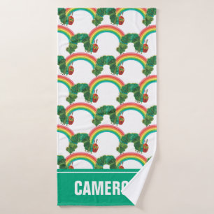Eric Carle The Very Hungry Caterpillar Pattern Bath Towel Set