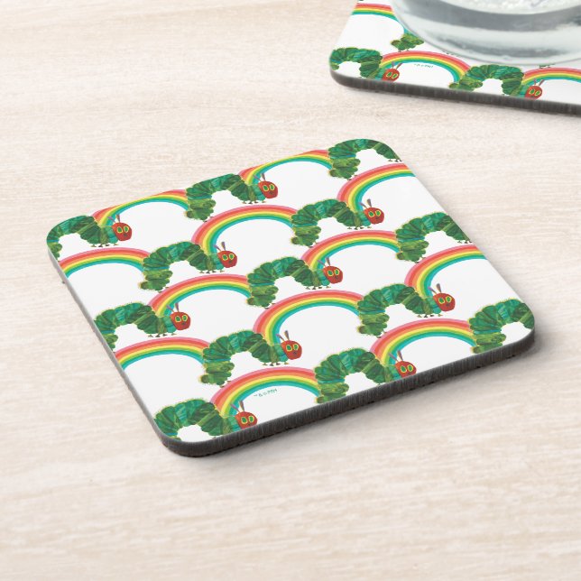 Eric Carle | The Very Hungry Caterpillar Pattern Beverage Coaster (Left Side)