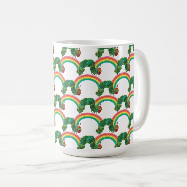 Eric Carle The Very Hungry Caterpillar Pattern Coffee Mug (Front Right)