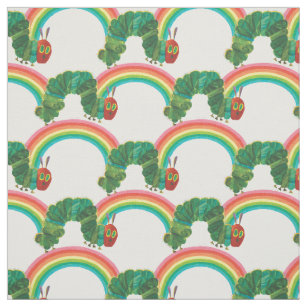 Eric Carle, Caterpillar and Strawberry Pattern Fabric