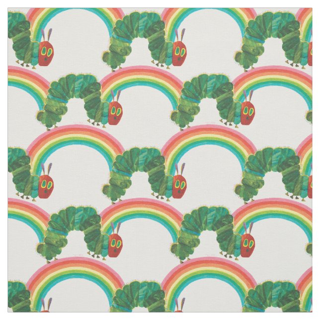 Eric Carle | The Very Hungry Caterpillar Pattern Fabric (Swatch)