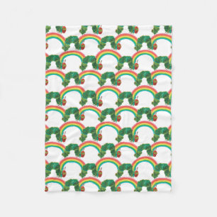 Eric Carle The Very Hungry Caterpillar Pattern Fleece Blanket