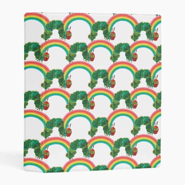 Eric Carle The Very Hungry Caterpillar Pattern Mini Binder (Front/Spine)