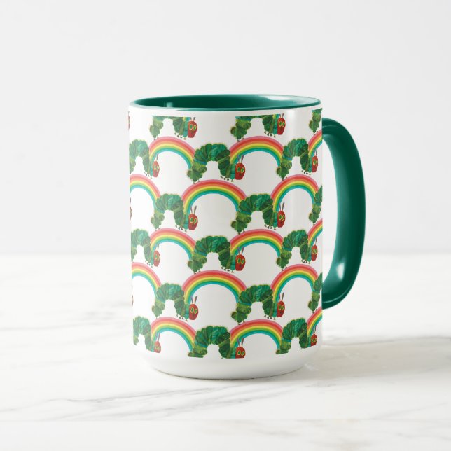 Eric Carle The Very Hungry Caterpillar Pattern Mug (Front Right)