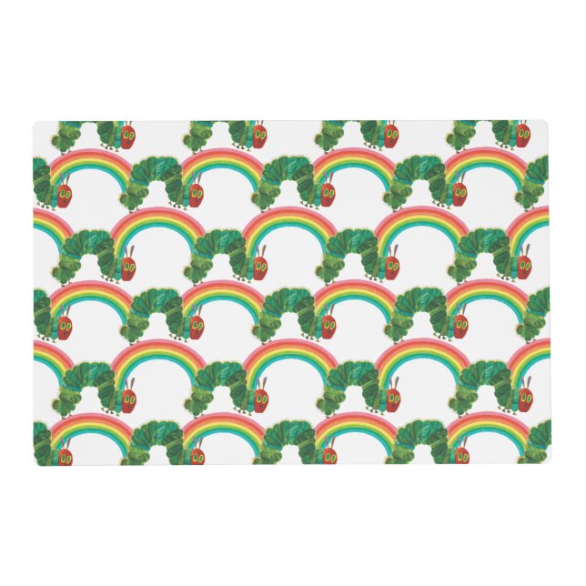 Eric Carle The Very Hungry Caterpillar Pattern Placemat (Front)