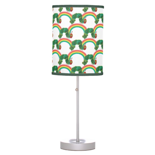 Eric Carle The Very Hungry Caterpillar Pattern Table Lamp (Front)