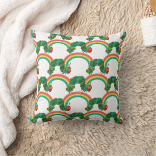 Eric Carle The Very Hungry Caterpillar Pattern Throw Pillow