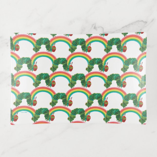 Eric Carle | The Very Hungry Caterpillar Pattern Trinket Tray (Front)