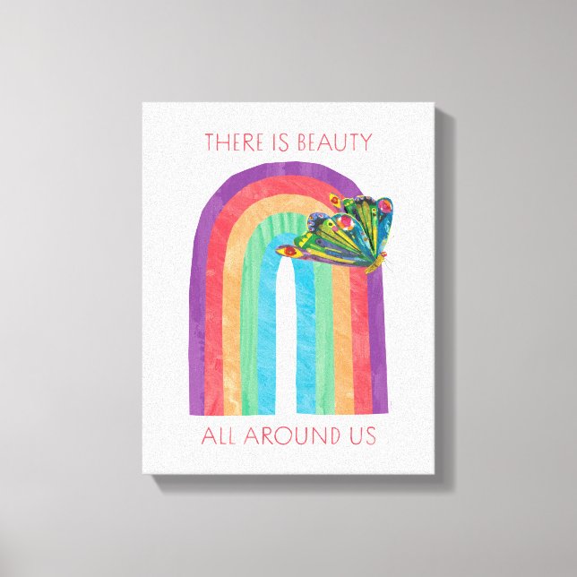 Eric Carle There | Is Beauty All Around Us Canvas Print (Front)