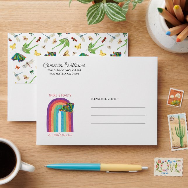Eric Carle There | Is Beauty All Around Us Envelope (Desk)