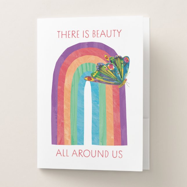 Eric Carle There | Is Beauty All Around Us Pocket Folder (Front)