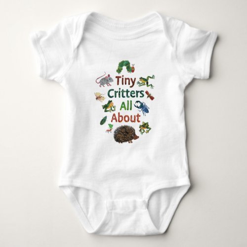 Eric Carle  Tiny Critters All About Baby Bodysuit