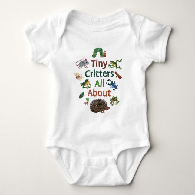 Eric Carle | Tiny Critters All About Baby Bodysuit (Front)