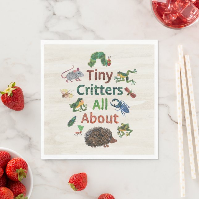 Eric Carle | Tiny Critters All About Napkins (Insitu)