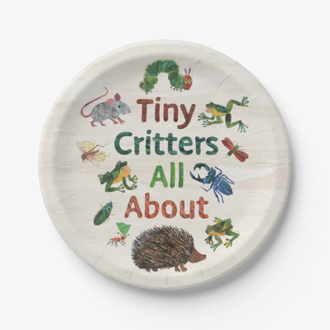 Eric Carle | Tiny Critters All About Paper Plates (Front)