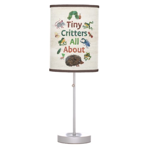 Eric Carle  Tiny Critters All About Table Lamp