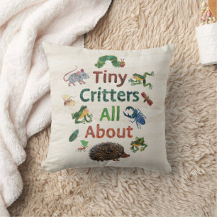 Eric Carle Tiny Critters All About Throw Pillow