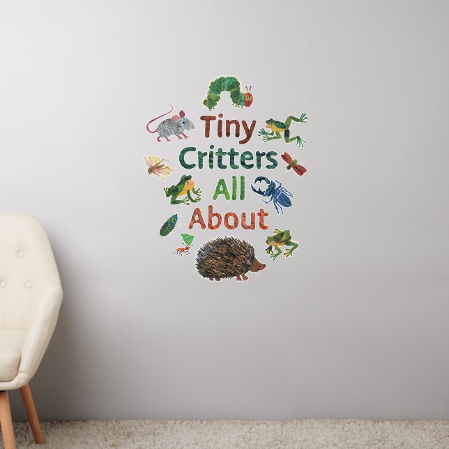 Eric Carle | Tiny Critters All About Wall Decal (Living Room 2)