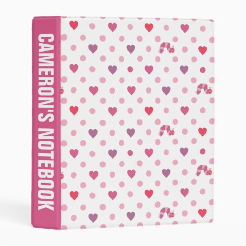 Eric Carle  Valentine Heart  Personalize Mini Binder