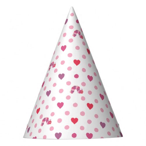 Eric Carle  Valentine Heart Polka Dot Pattern Party Hat