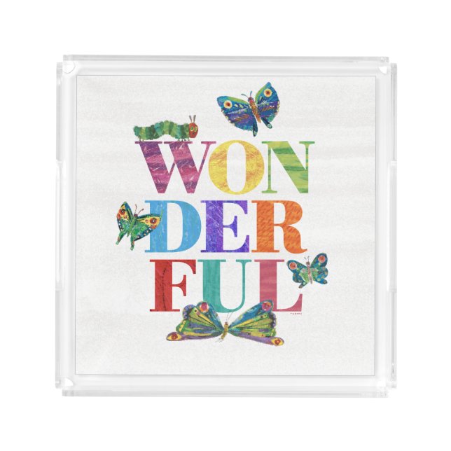Eric Carle | Wonderful Acrylic Tray (Front)