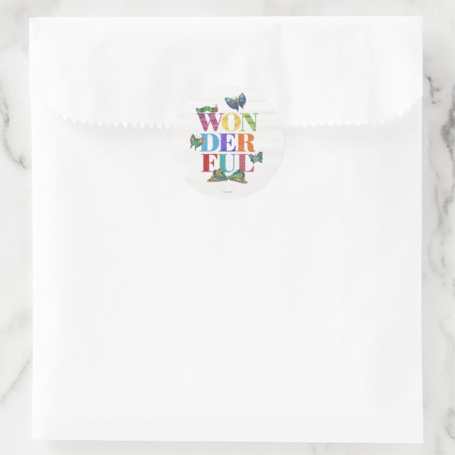 Eric Carle | Wonderful Classic Round Sticker (Bag)