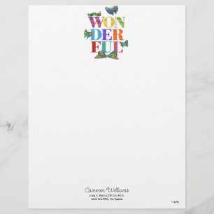 Eric Carle Wonderful Letterhead