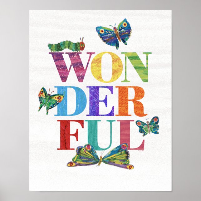 Eric Carle | Wonderful Poster (Front)