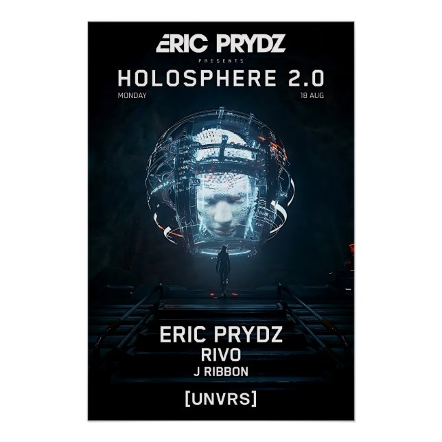 Eric Prydz - Holosphere 2.0 - [UNVRS] Poster (Front)