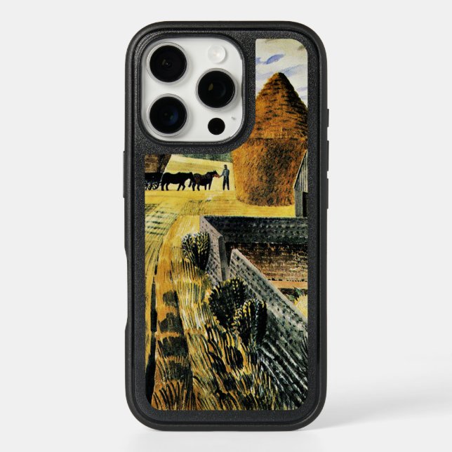 Eric Ravilious - Furlongs, Otterbox iPhone Case (Back)