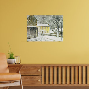Eric Ravilious - Hallstead Road in Snow, Poster