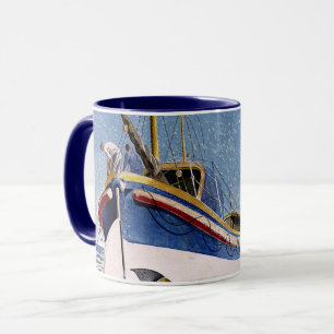 Eric Ravilious - Lifeboat, Mug