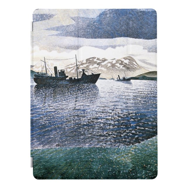 Eric Ravilious - Norway, magic realism, iPad Pro Cover (Front)