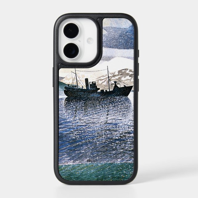 Eric Ravilious - Norway, magic realism, Otterbox iPhone Case (Back)