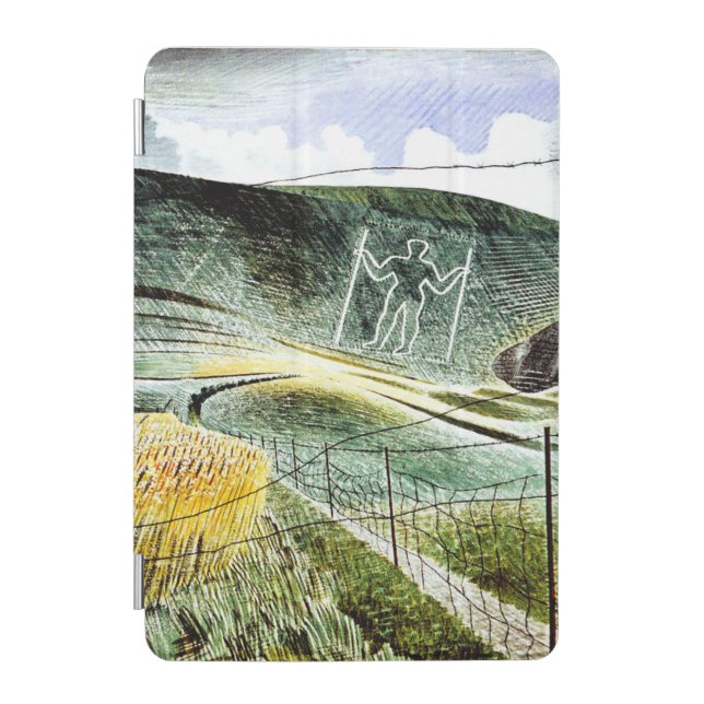Eric Ravilious - The Wilmington Giant,  iPad Mini Cover (Front)