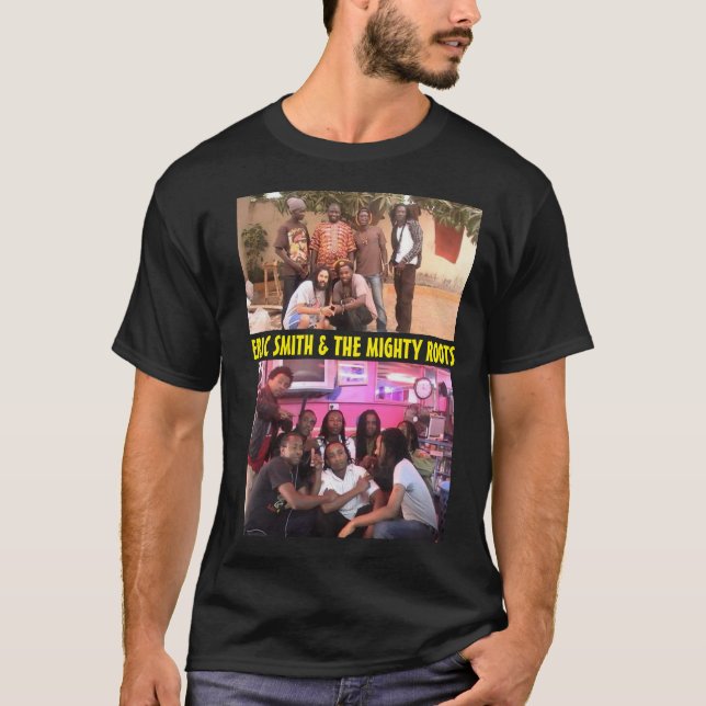 ERIC SMITH  TOUR MERCH Basic Dark T-Shirt (Front)